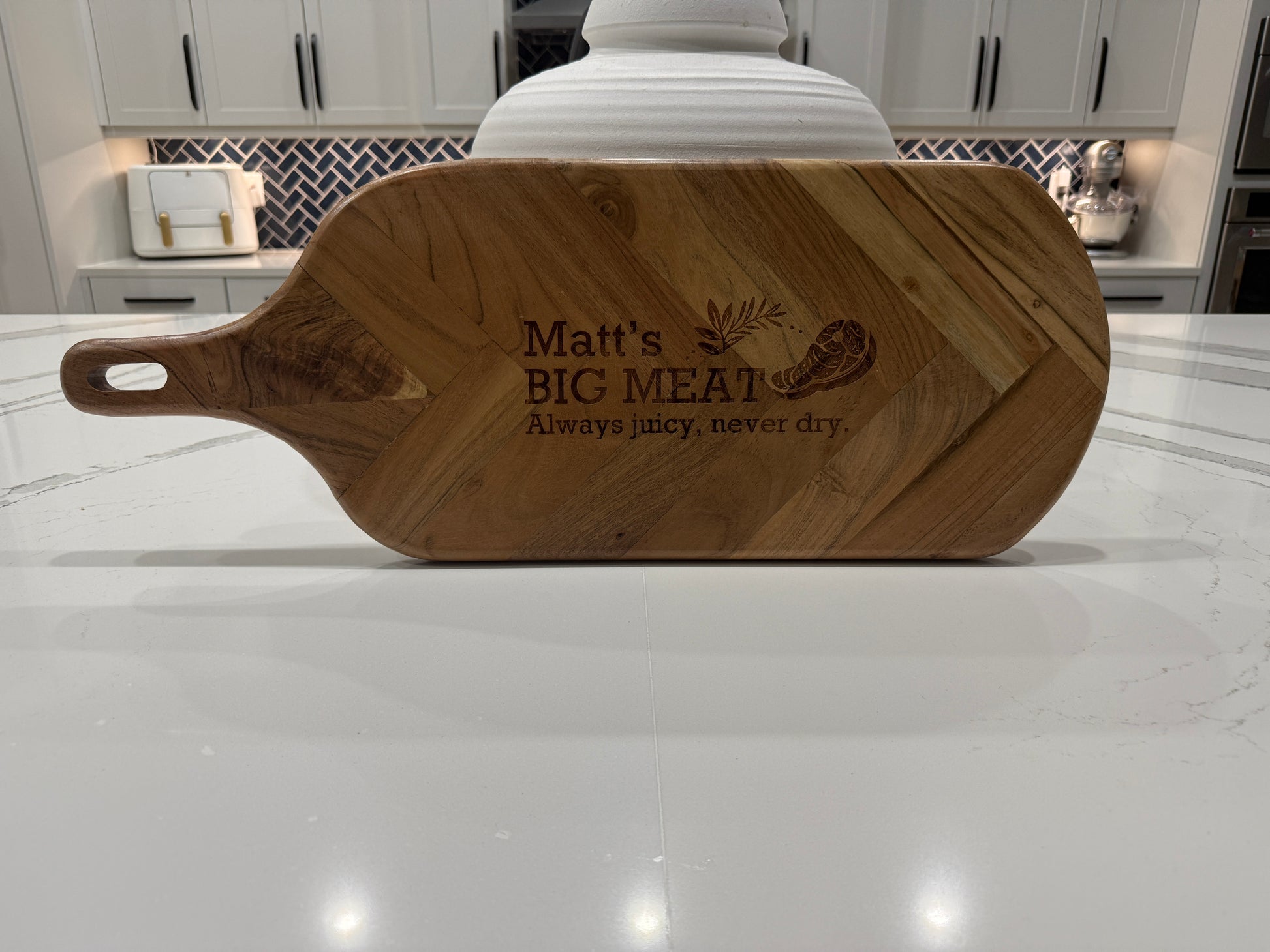 Tasty Meat Cutting Board - Oval