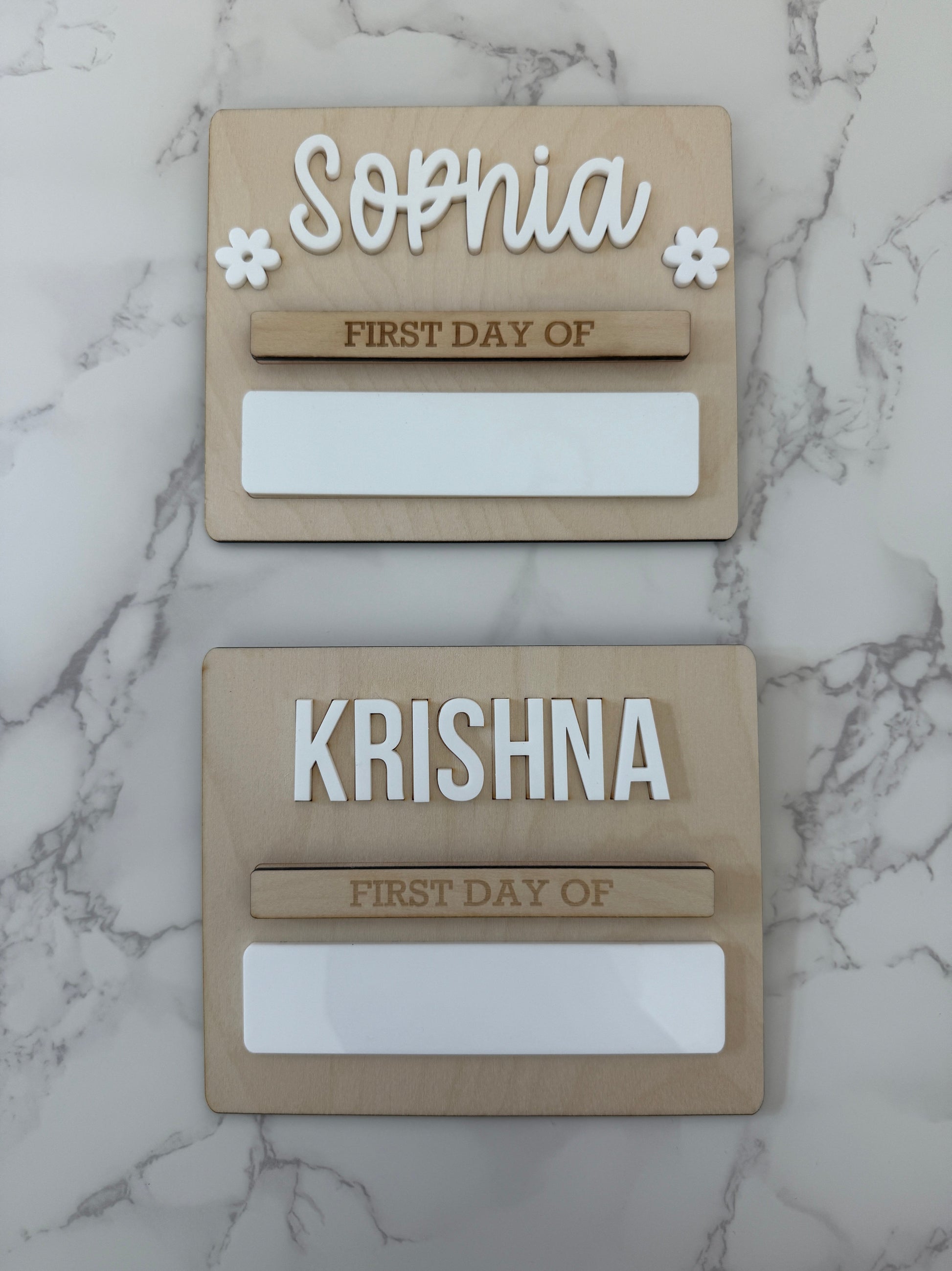 Small back to school sign