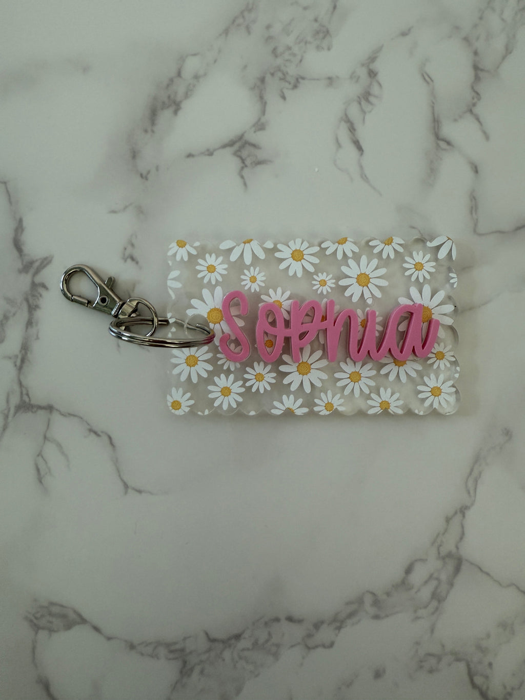 Scalloped Bag Tag