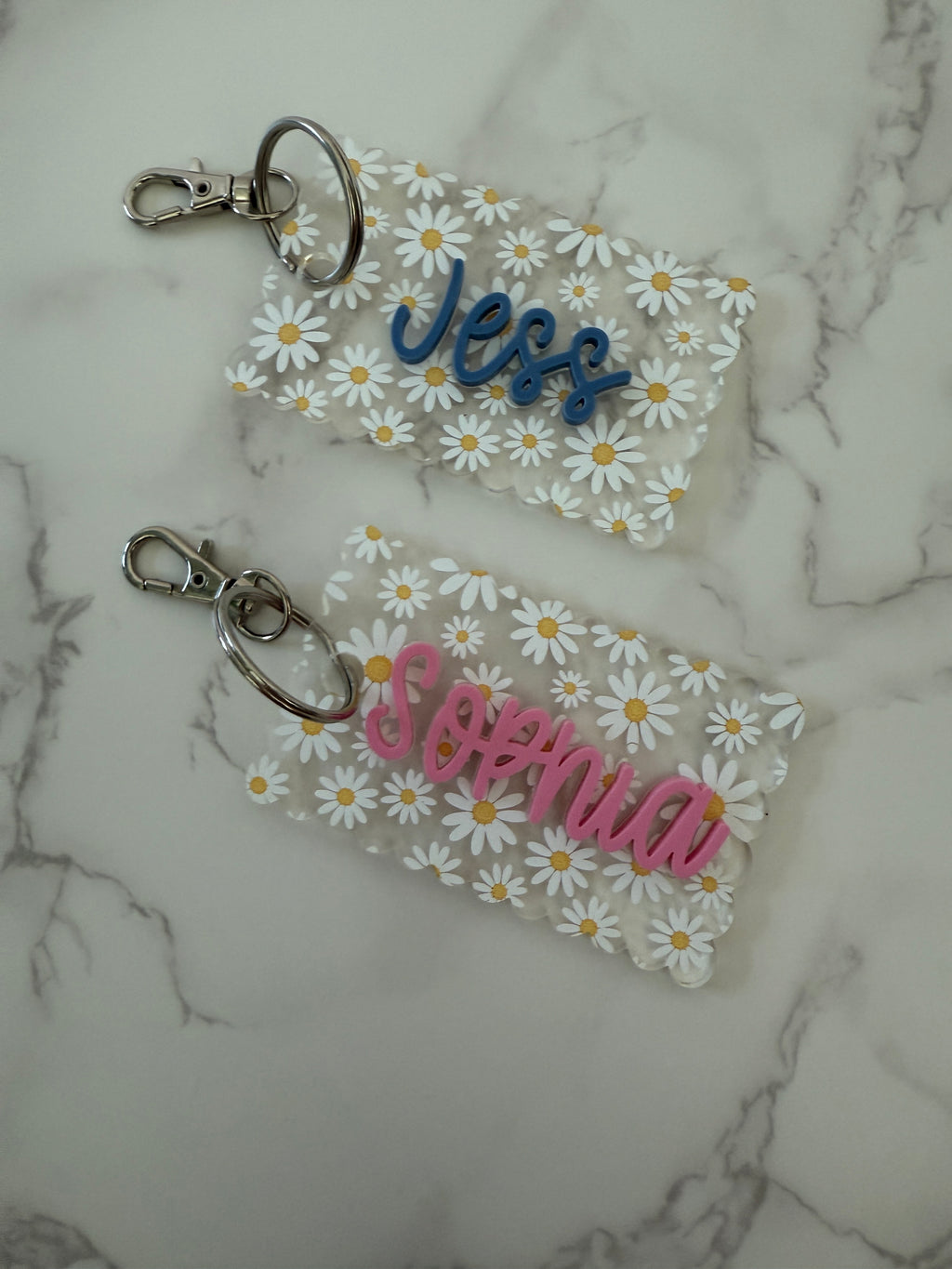 Scalloped Bag Tag