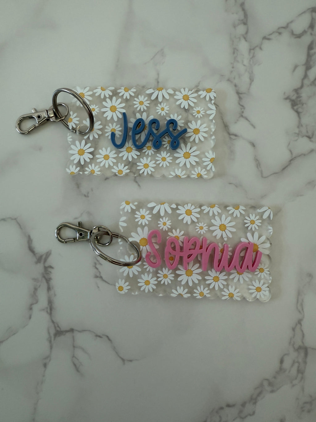 Scalloped Bag Tag