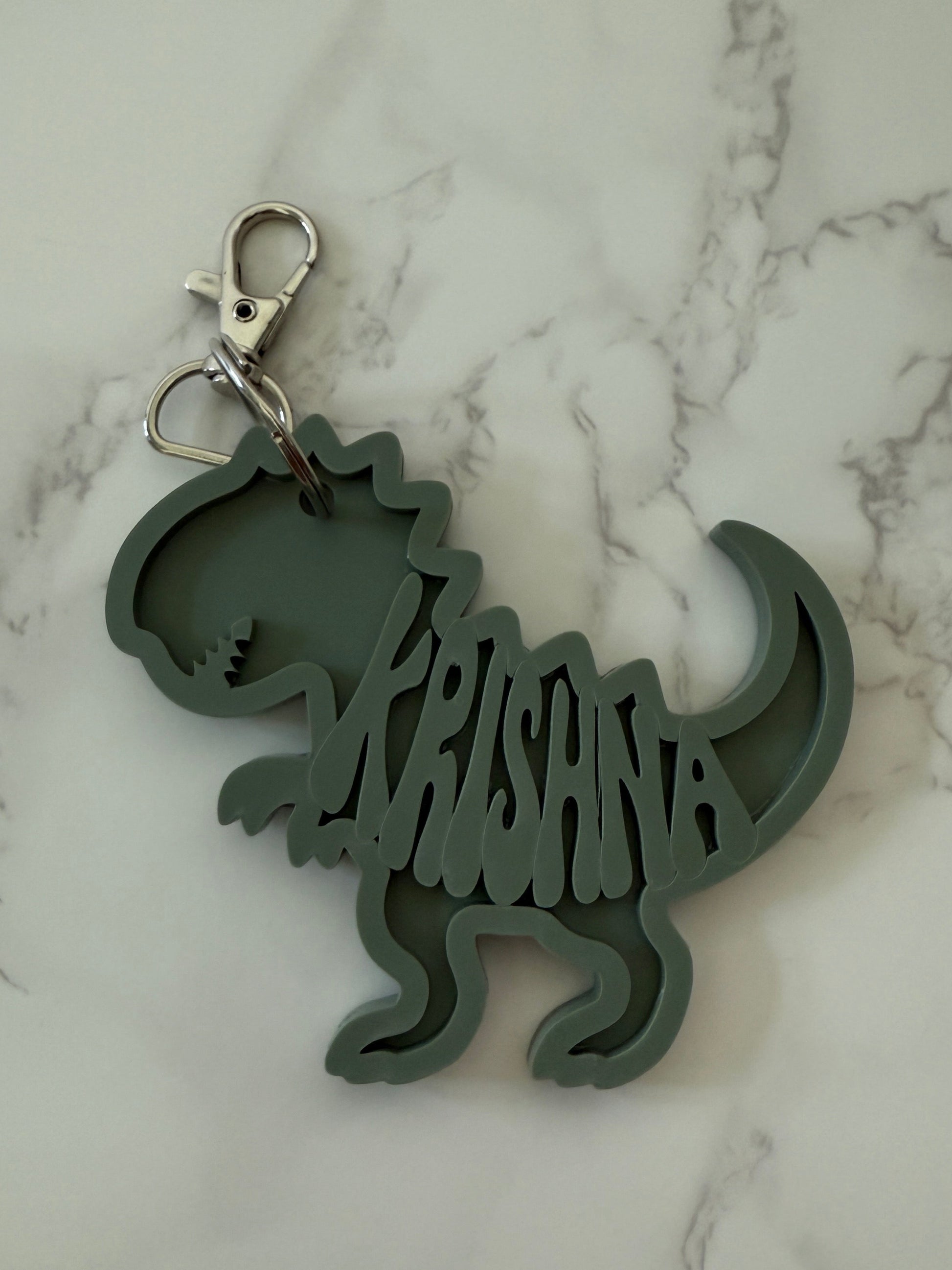 Dinosaur Bag Tag