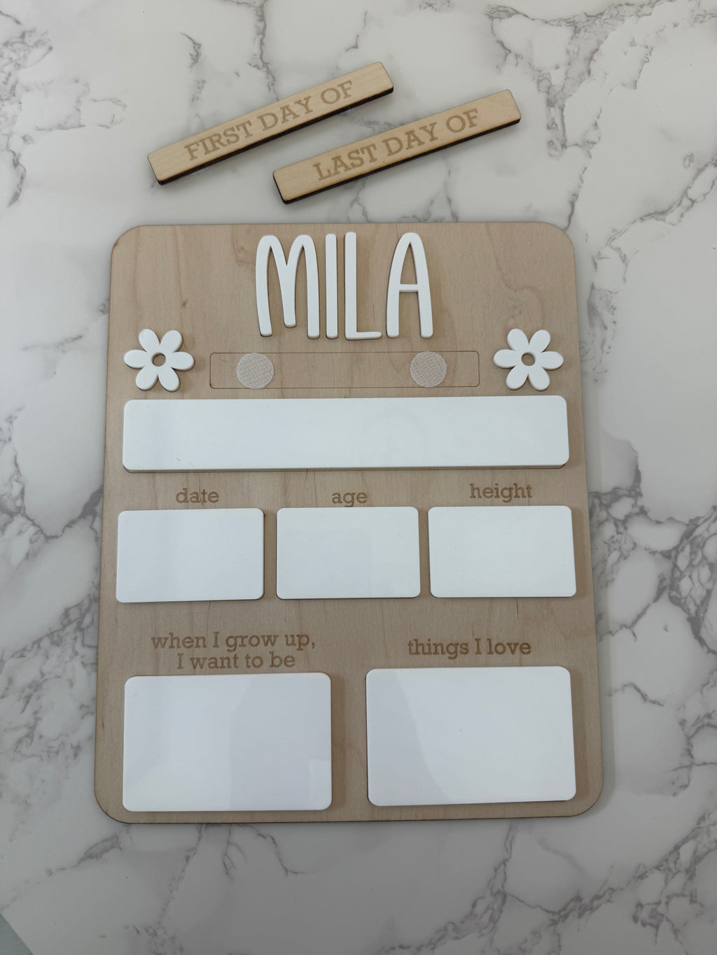 Simple Back to School Sign