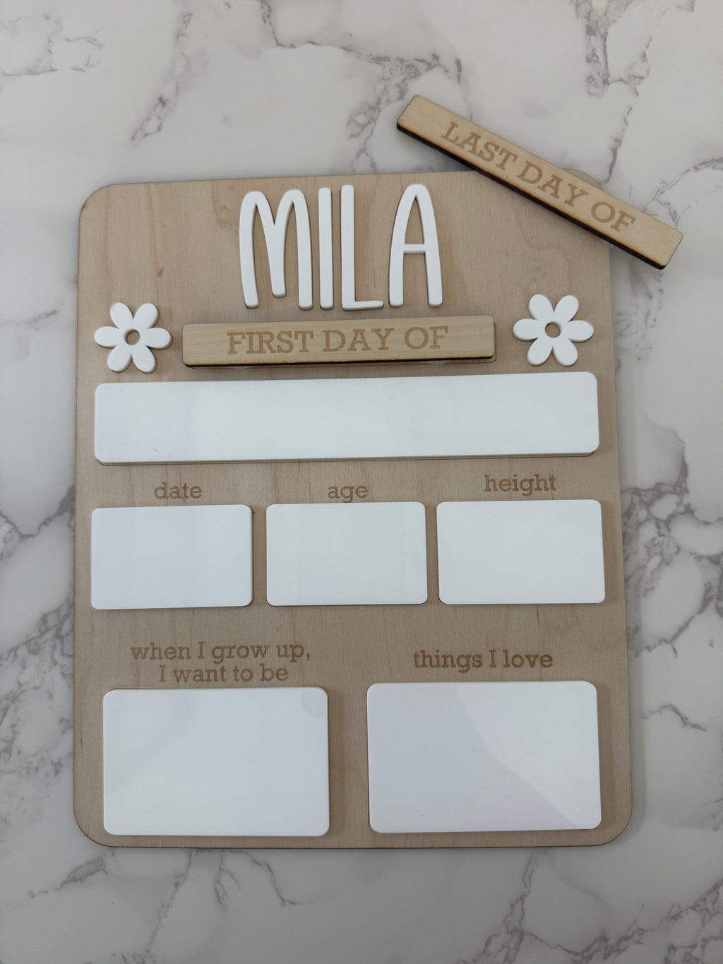 Simple Back to School Sign