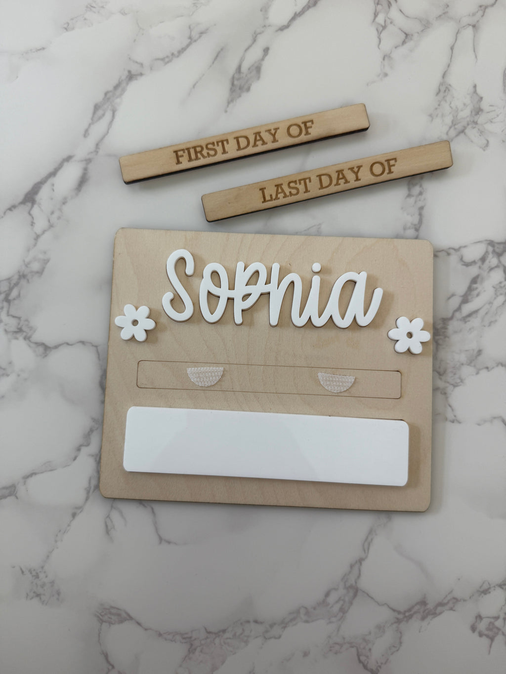 Small back to school sign