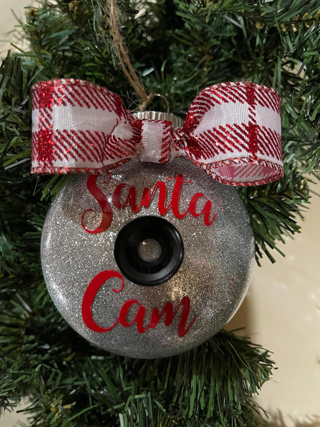 Santa Cam Ornament