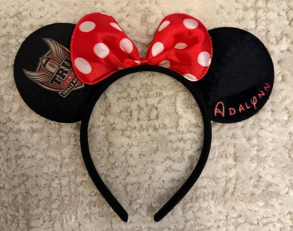 Custom Minnie Mouse Ears
