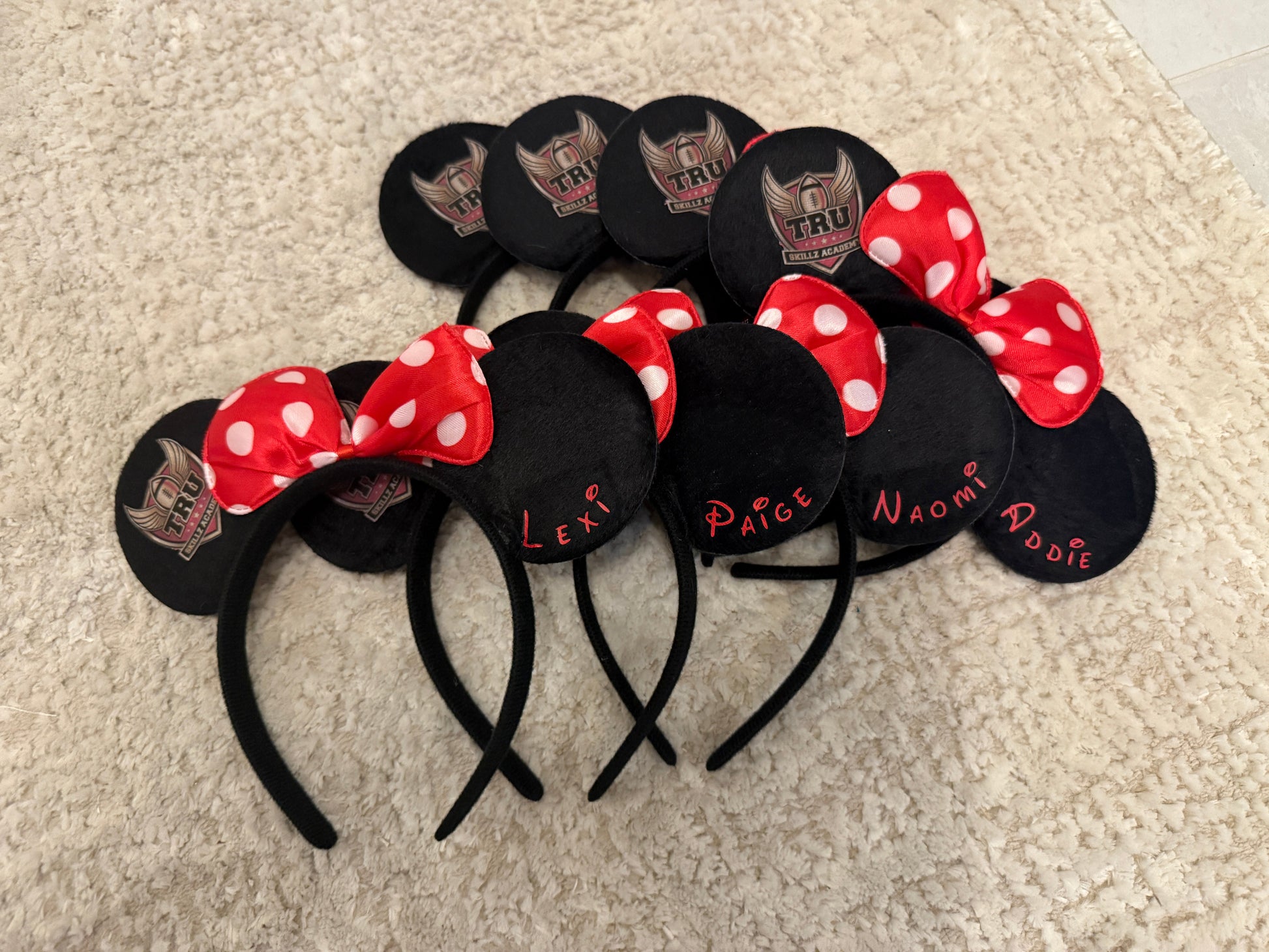Custom Minnie Mouse Ears