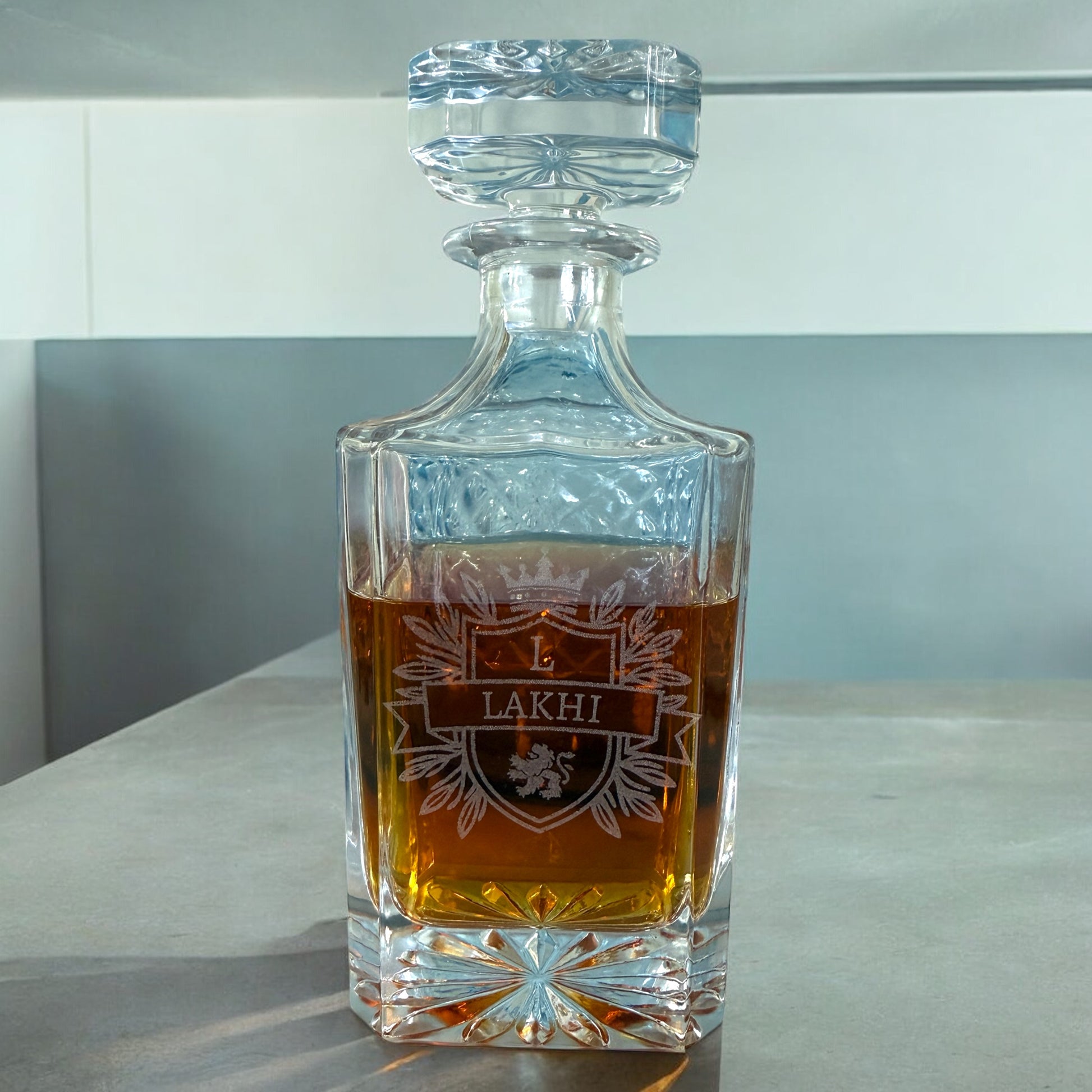 Decanter and Glasses