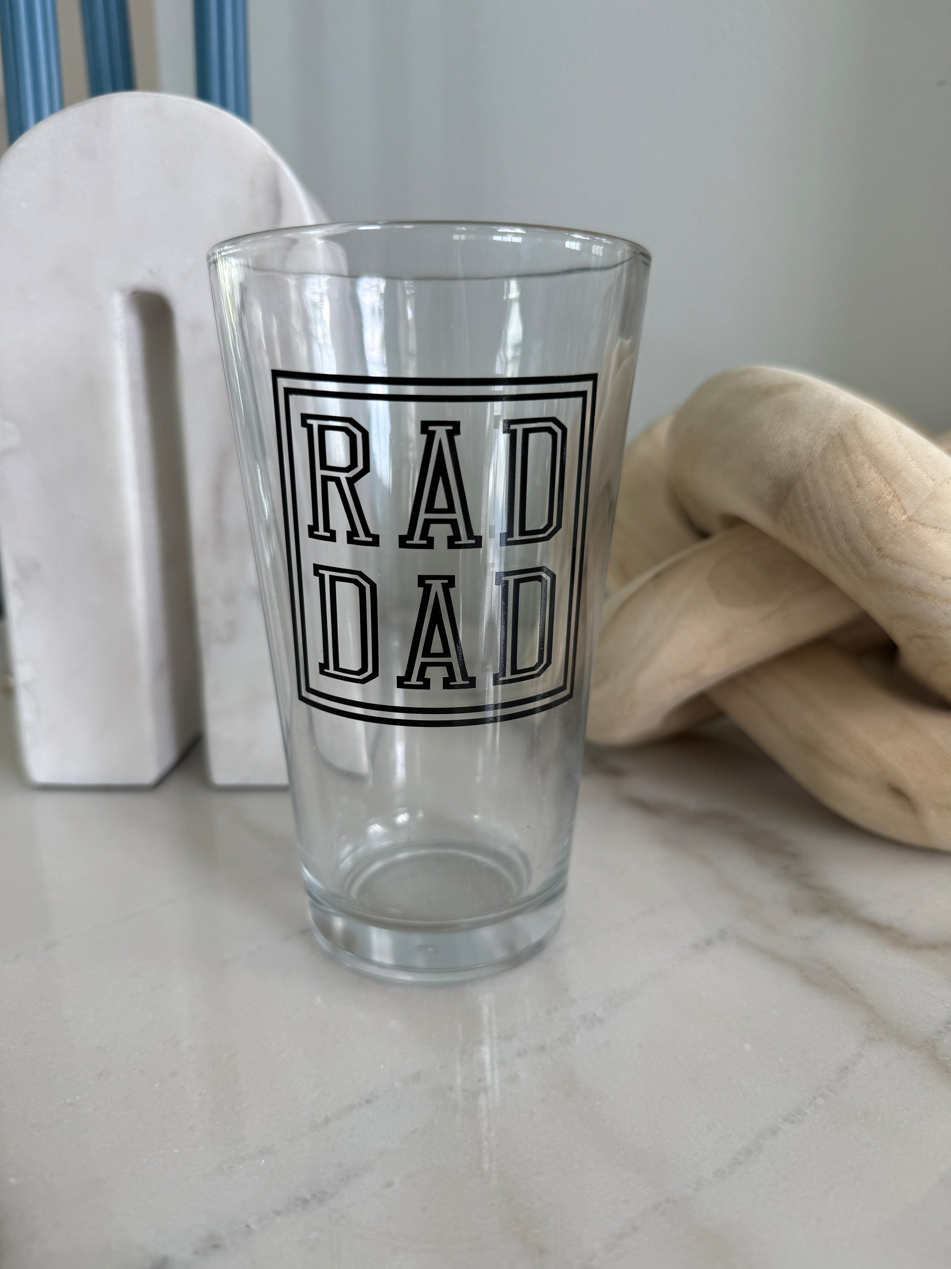 Rad Dad Pint Glass