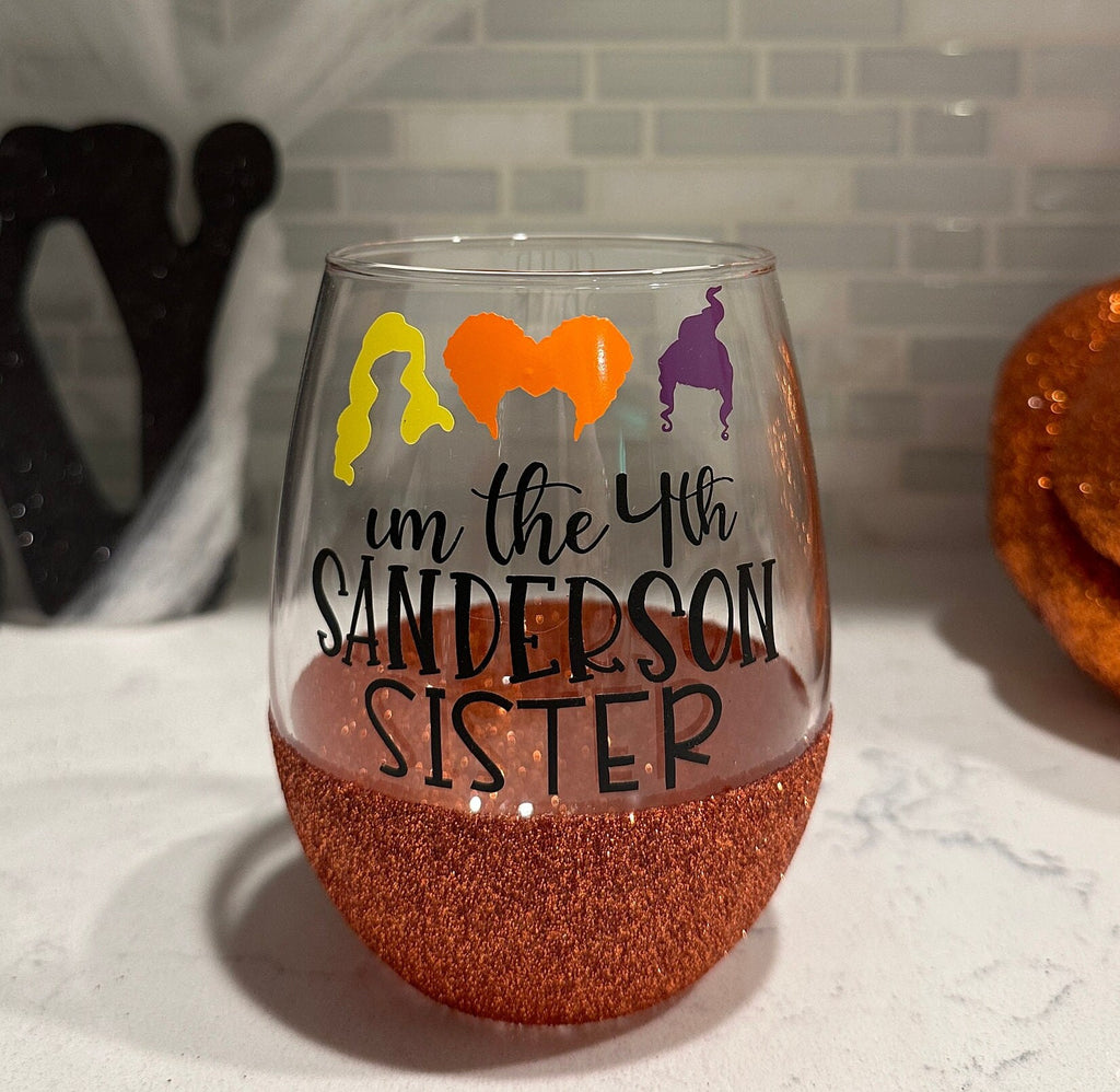 I’m the 4th Sanderson Sister Stemless Wine Glass